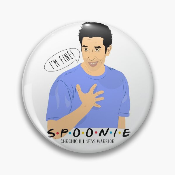 Item preview, S.P.O.O.N.I.E: "I'm fine!" designed and sold by spoonie-species.