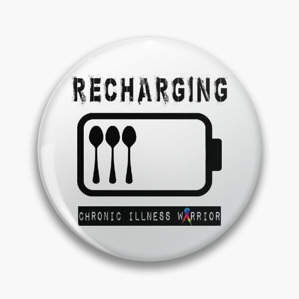 Item preview, Recharging Spoons (black) designed and sold by spoonie-species.