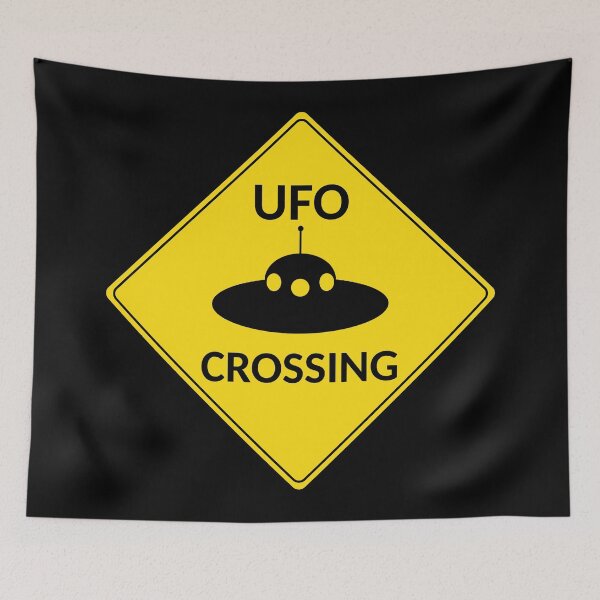 Item preview, UFO crossing designed and sold by UlrichBergmann.