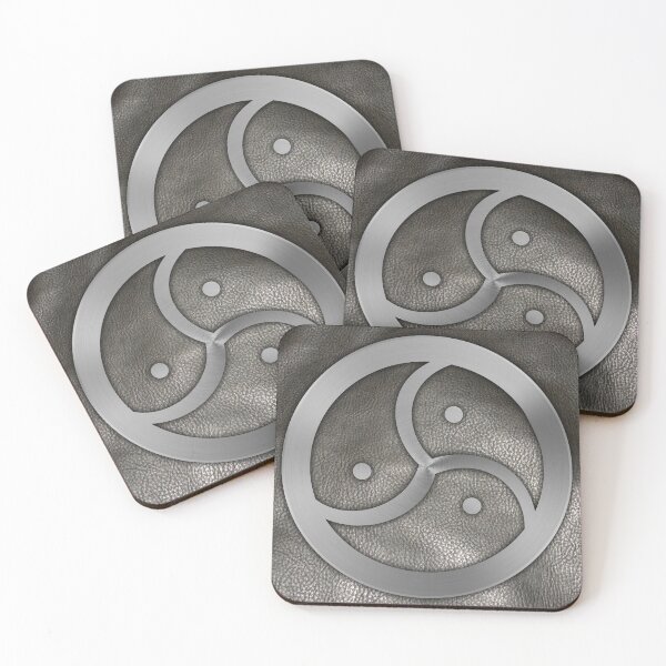Item preview, Leather And Steel Triskelion designed and sold by LeatherRebel75.