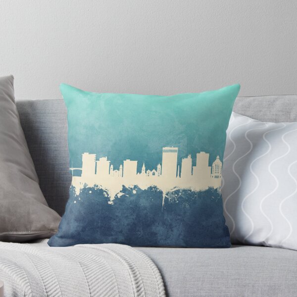 Artikelvorschau, Asheville North Carolina Skyline entworfen und verkauft von ArtPrints.