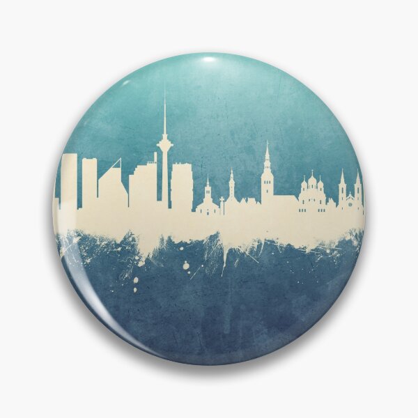 Item preview, Tallinn Estonia Skyline designed and sold by ArtPrints.