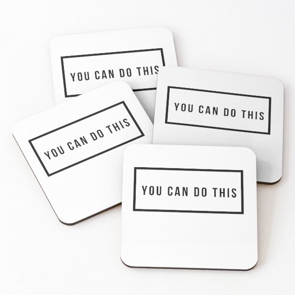 Item preview, YOU CAN DO THIS - Inspirational and uplifting words  designed and sold by Pinnypin.