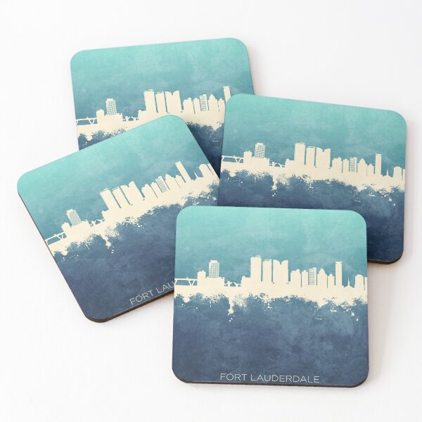 Item preview, Fort Lauderdale Florida Skyline designed and sold by ArtPrints.