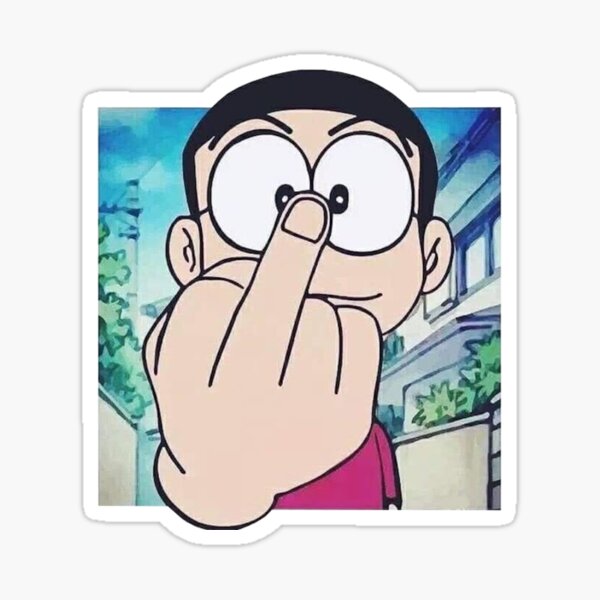  Nobita  Stickers Redbubble