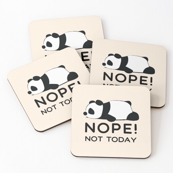 Item preview, Nope! not today designed and sold by TheaDesign.