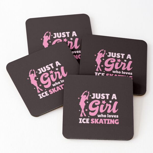 Item preview, Just A Girl Who Loves Ice Skating  designed and sold by Diane Gotti.