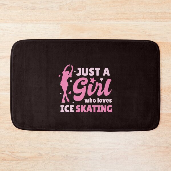 Item preview, Just A Girl Who Loves Ice Skating  designed and sold by Diane Gotti.