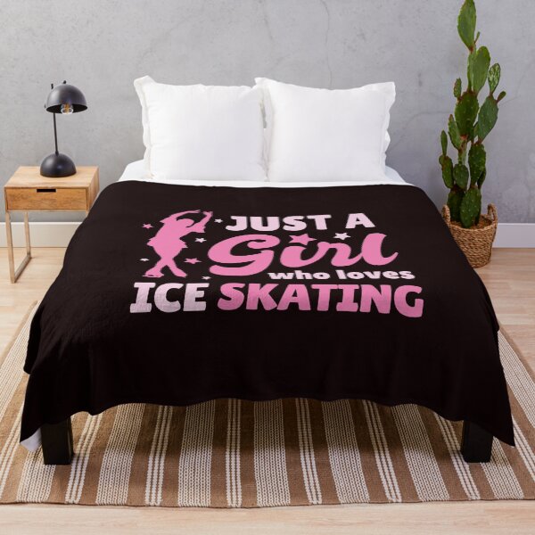 Item preview, Just A Girl Who Loves Ice Skating designed and sold by Diane Gotti.