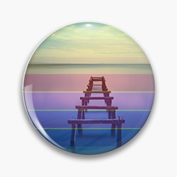Item preview, beautiful natural sky view , vintage circle,  sky , lake , landscape , designed and sold by Mekoooo.