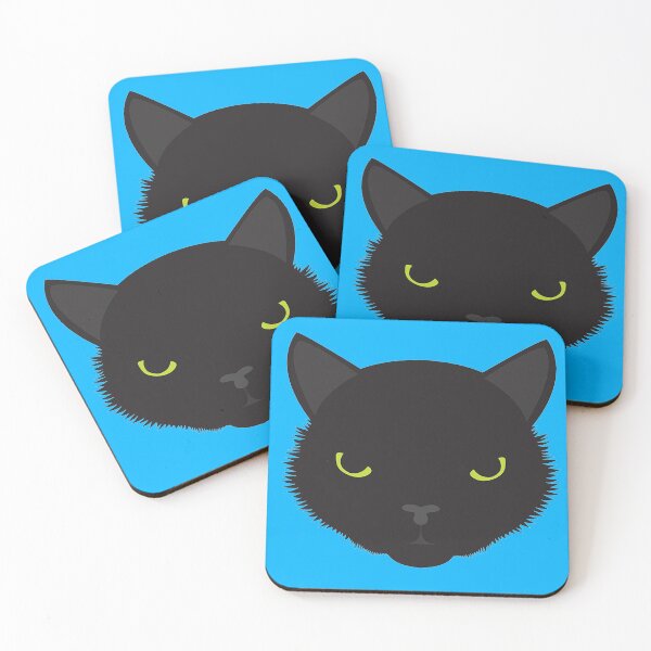 Item preview, Black Bombay Cat designed and sold by threeblackdots.