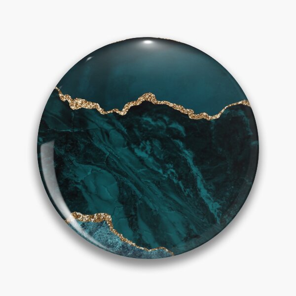Item preview, Amazing Blue and Teal Faux Malachite Marble designed and sold by MysticMarble.