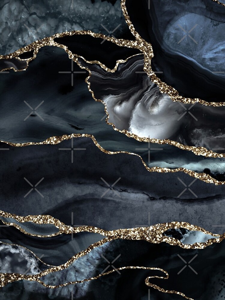 Night Masculine Marble Landscapes by MysticMarble