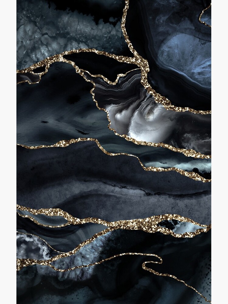Night Masculine Marble Landscapes by MysticMarble