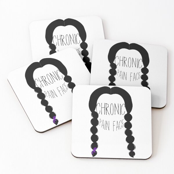Item preview, Spoonie Species: Chronic pain face designed and sold by spoonie-species.