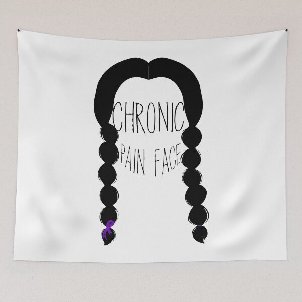 Item preview, Spoonie Species: Chronic pain face designed and sold by spoonie-species.