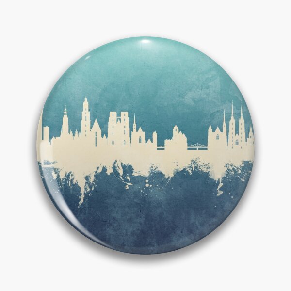 Item preview, Wroclaw Poland Skyline designed and sold by ArtPrints.