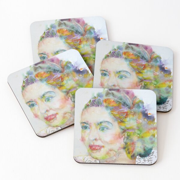 Item preview, BILLIE HOLIDAY watercolor portrait designed and sold by lautir.