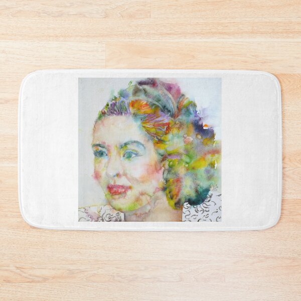 Item preview, BILLIE HOLIDAY watercolor portrait designed and sold by lautir.