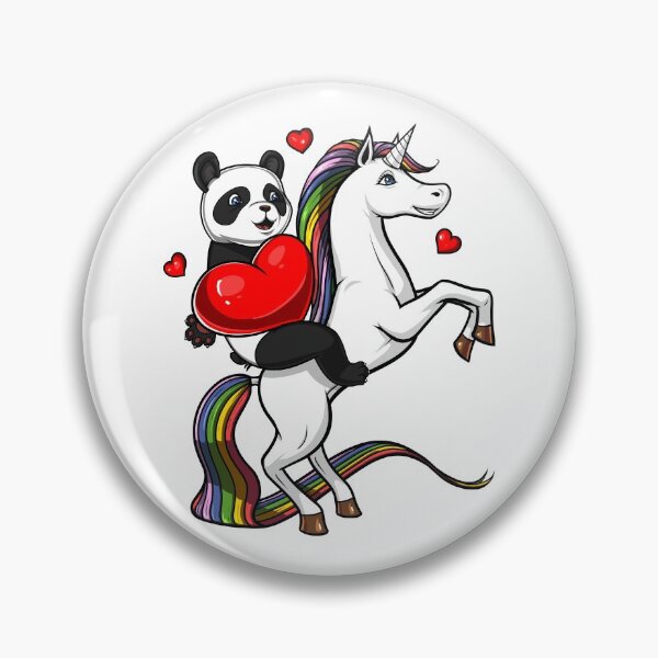Item preview, Panda Bear Riding Unicorn designed and sold by underheaven.