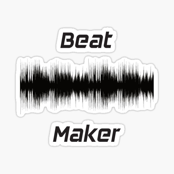 Item preview, Music Producer Beat Maker - Sound wave design designed and sold by onjcdesign.