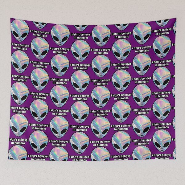 Item preview, I DON`T BELIEVE IN HUMANS  designed and sold by Pride Art.