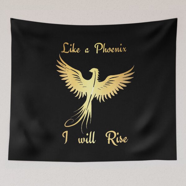 Item preview, Like a Phoenix I will Rise Motivational  designed and sold by Paulele.