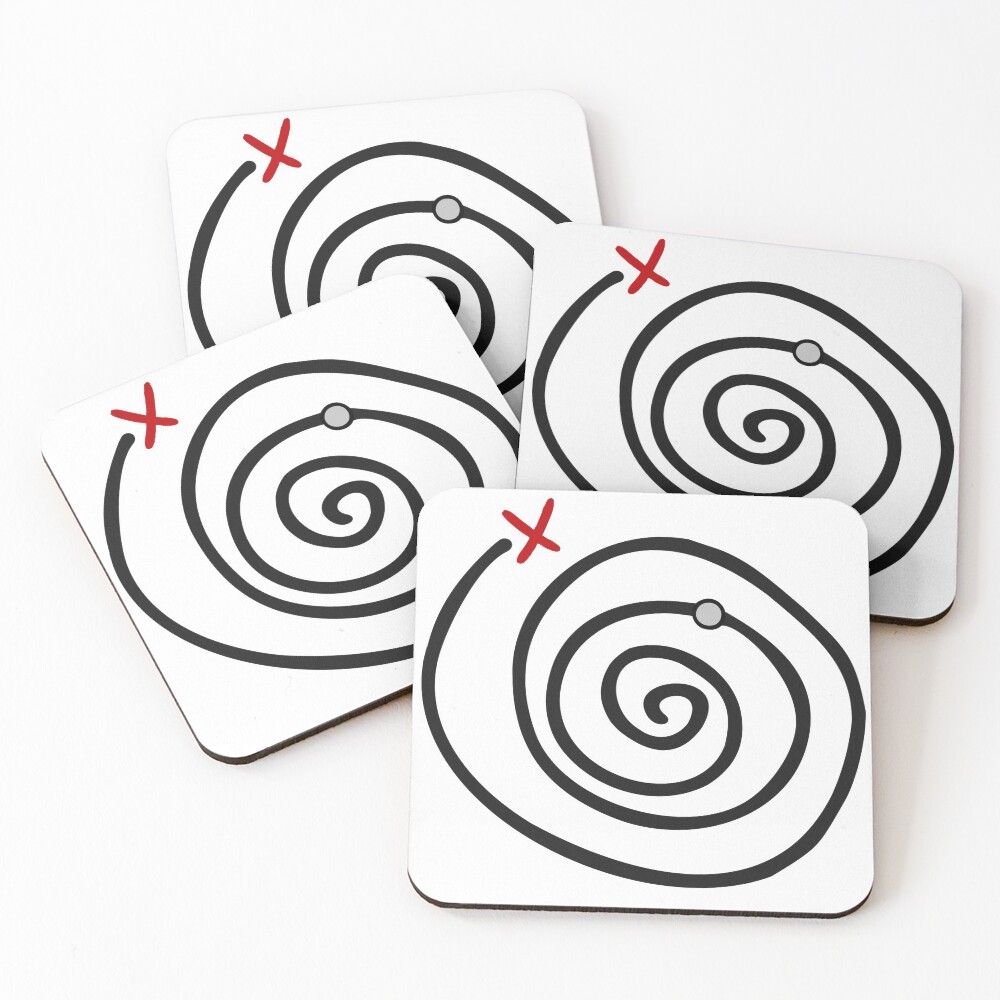 Item preview, Coasters (Set of 4) designed and sold by fergom.