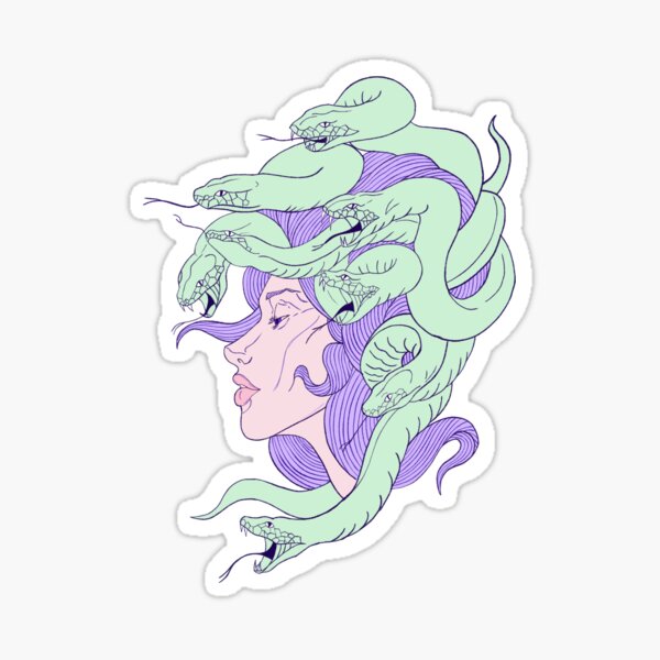 Medusa Sticker