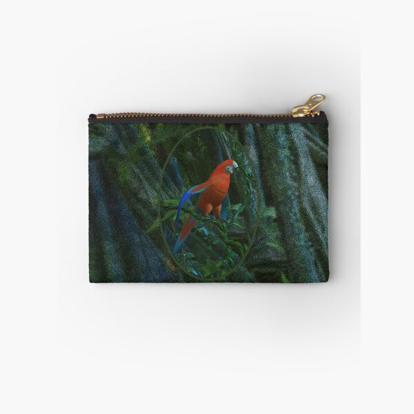 Item preview, Parrot among the lianas designed and sold by Roberta Angiolani.