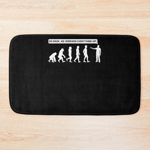 Item preview, Go back we screwed up funny evolution sarcasm shirt designed and sold by Teeward.