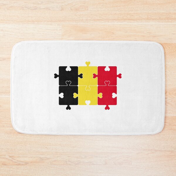 Item preview, Flag of Belgium . Puzzle Belgium Flag  designed and sold by Chakibalami.
