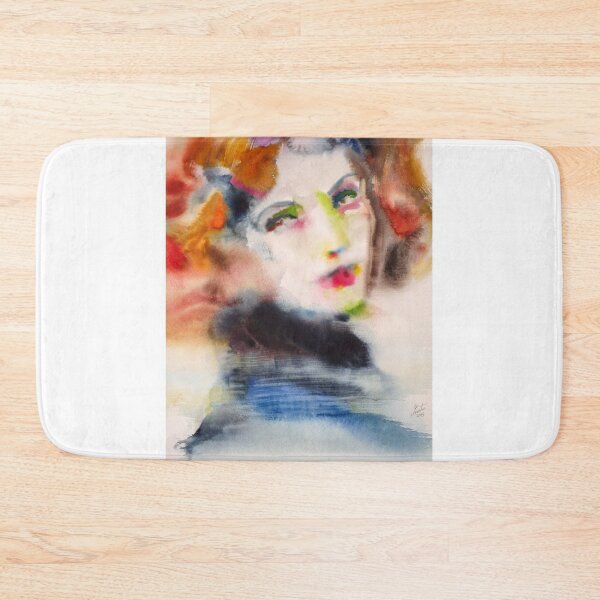 Item preview, GRETA GARBO watercolor portrait.1 designed and sold by lautir.