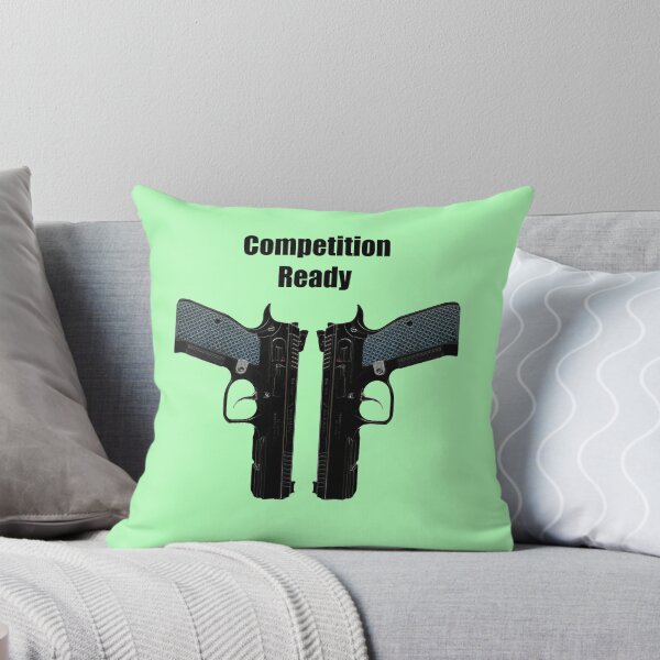 Item preview, Competitive pistol shooting logo. "Competition Ready"  designed and sold by DentDesigns.