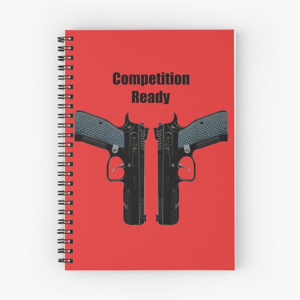 Item preview, Competitive pistol shooting logo. "Competition Ready"  designed and sold by DentDesigns.