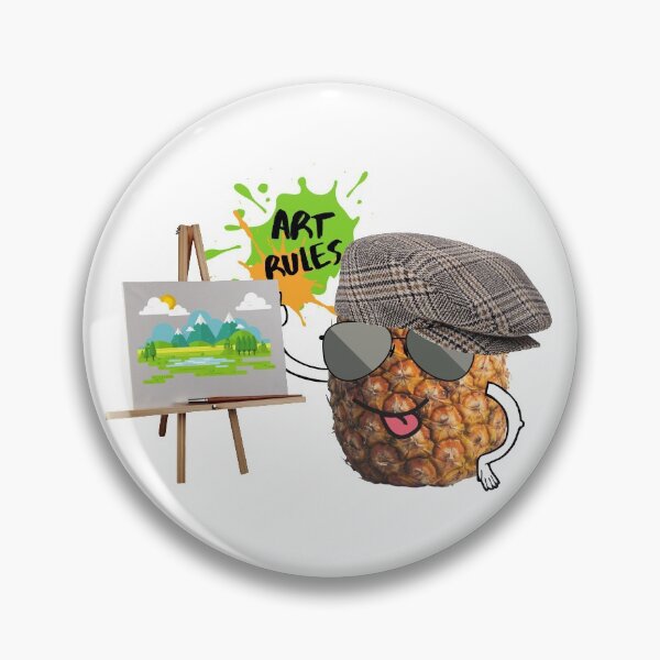 Item preview, Art Rules Pineapple designed and sold by michispines.