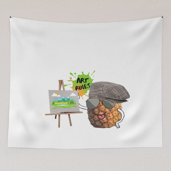 Item preview, Art Rules Pineapple designed and sold by michispines.