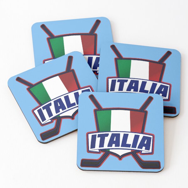 Item preview, Italian Hockey Logo Flag, Hockey Su Ghiaccio designed and sold by gamefacegear.