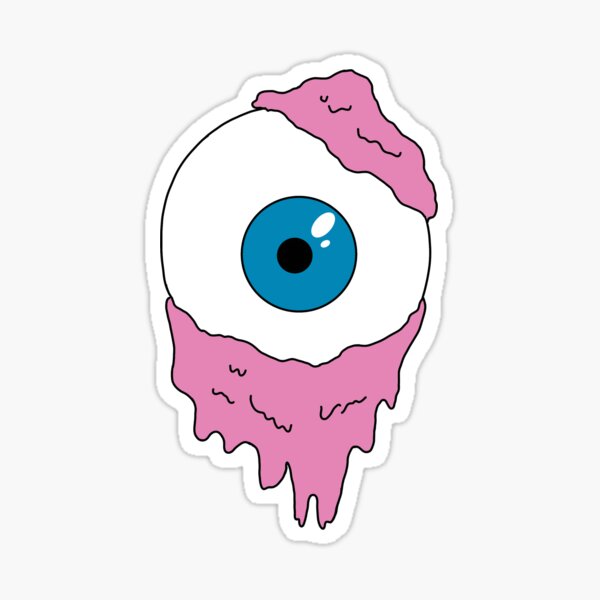 Drippy Eyeball  Sticker