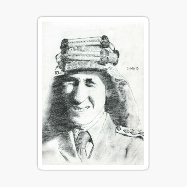 T. E. Lawrence Sticker