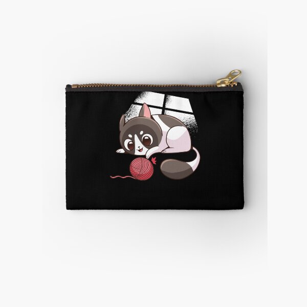 Item preview, Kawaii cat playing with ball of wool - cat kitten designed and sold by AaaleXX.