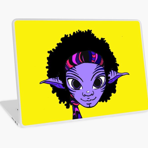 Purple Jimi Elf Laptop Skin