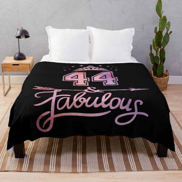 Item preview, Women 44 Years Old And Fabulous Happy 44th Birthday design designed and sold by Grabitees.