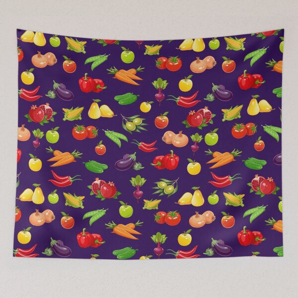 Item preview, Fruit and vegetable seamless pattern designed and sold by Lefteris Betsis.