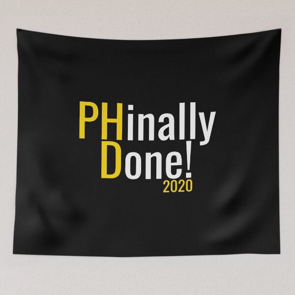 Item preview, Funny PhD Graduation Gift 2020 designed and sold by EstelleStar.