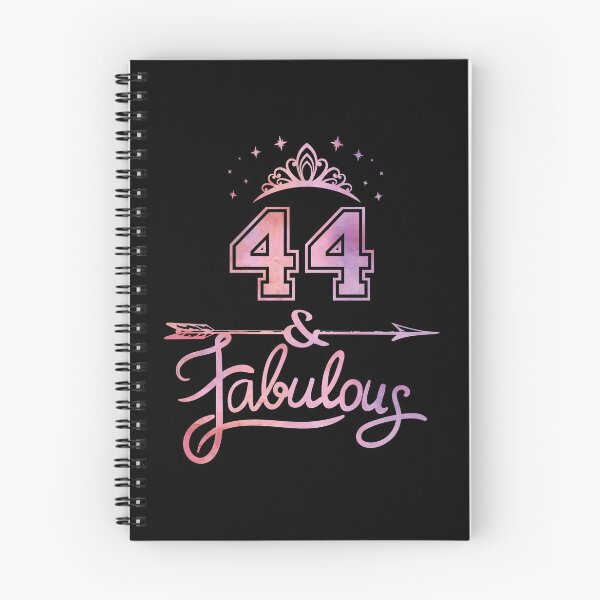 Item preview, Women 44 Years Old And Fabulous Happy 44th Birthday design designed and sold by Grabitees.
