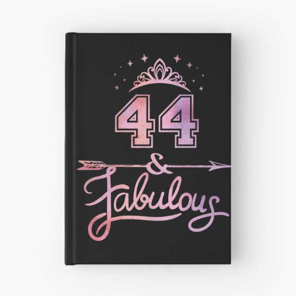 Aperçu de l'œuvre Femme de 44 ans et fabuleux design joyeux 44e anniversaire créée et vendue par Grabitees.