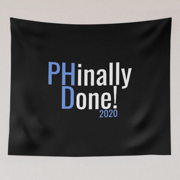Item preview, Funny PhD Graduation Gift 2020 designed and sold by EstelleStar.