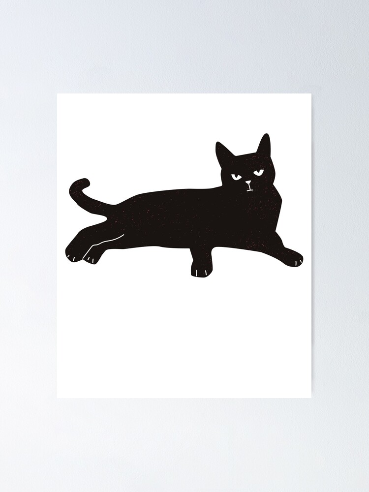 Poster de porte chat Chaton