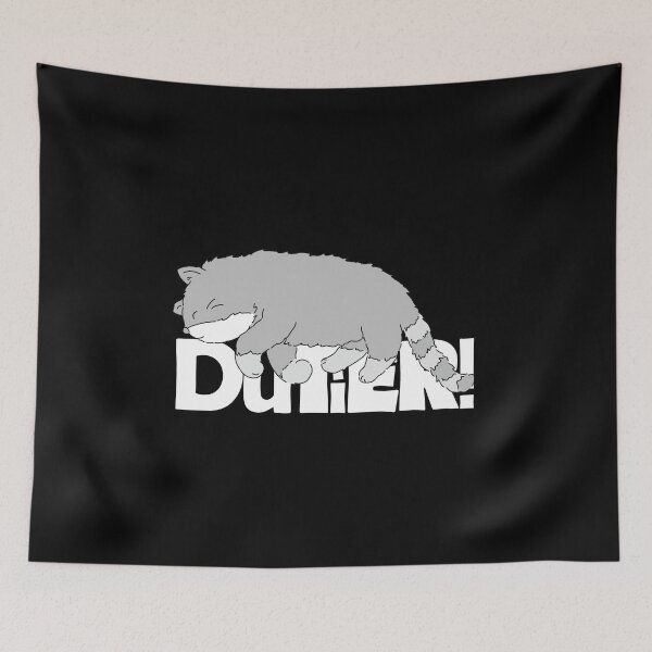 Item preview, Du Tier! Funny sleeping fitness cat designed and sold by mcshirtface.